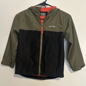 Eddie Bauer Olive and Black Kids' Jacket